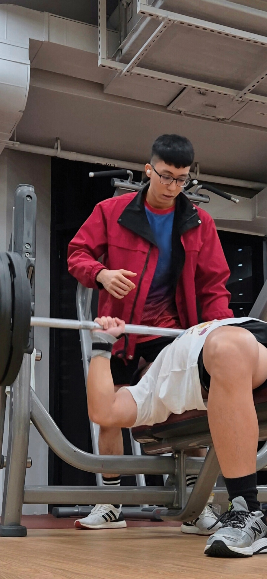 Matthew in the gym
